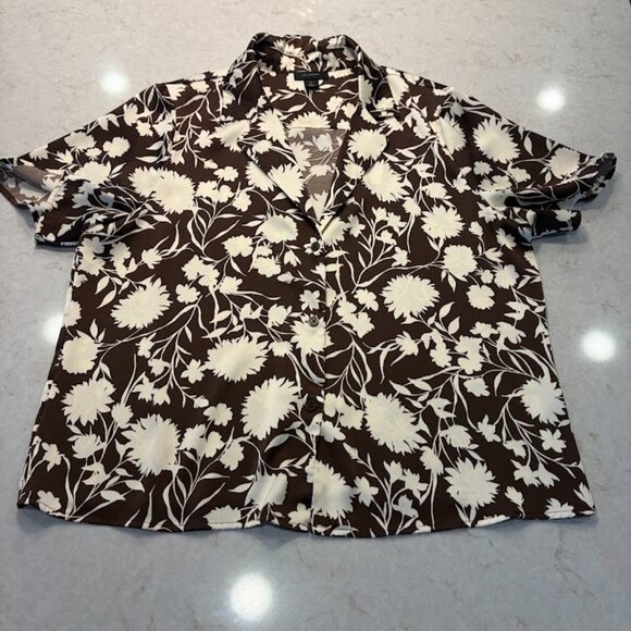 Halogen Silk Button-Up - Picture 3 of 4